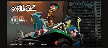 I GORILLAZ IN UN CONCERTO EVENTO ALL’ARENA DI VERONA