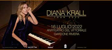 DIANA KRALL SUL PALCO DELL’ANFITEATRO DEL VITTORIALE