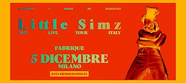 RINVIATO AL 5 DICEMBRE 2022  IL CONCERTO DI LITTLE SIMZ A MILANO